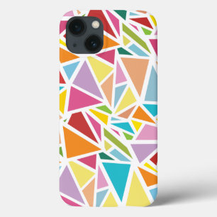 Kleurrijk driehoekspatroon Case-Mate iPhone case