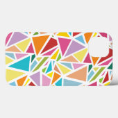 Kleurrijk driehoekspatroon Case-Mate iPhone case (Achterkant (horizontaal))