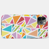 Kleurrijk driehoekspatroon Case-Mate iPhone case (Achterkant (horizontaal))