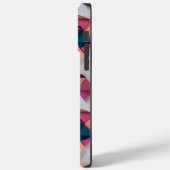 Kleurrijk driehoekspatroon – Moderne retro Case-Mate iPhone Case (Achterkant / Links)