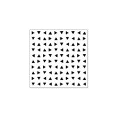 Kleurrijk driehoekspatroon rubberstempel (Afrduk)