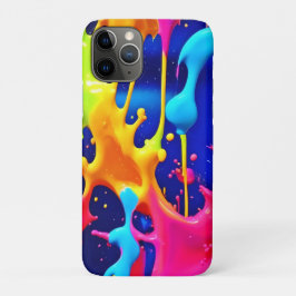 Kleurrijk druipende verf kunstwerk Case-Mate iPhone case