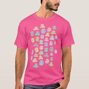 Kleurrijk Dumbo Octopus patroon T-shirt