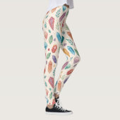 Kleurrijk edelsteenpatroon (2) leggings (Rechts)