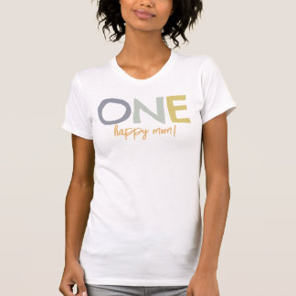 Kleurrijk Een Gelukkige Moeder Verjaardag T-shirt