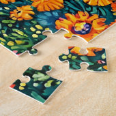 Kleurrijk Eenvoudig Landelijk Modern Cool Legpuzzel (Zijkant)
