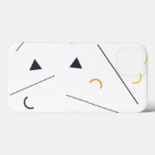 Kleurrijk, eenvoudig, trendy, geometrisch ontwerp  Case-Mate iPhone case (Achterkant (horizontaal))