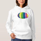 Kleurrijk Ei Hoodie (Voorkant)