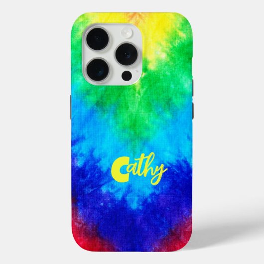 KLEURRIJK ELEGANT GEPERSONALISEERD STROPDAS-KLEURS Case-Mate iPhone CASE (Achterkant)