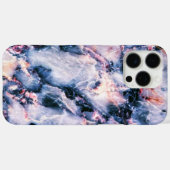 Kleurrijk Elegant Marble White Blue en Roze Case-Mate iPhone Case (Achterkant (horizontaal))