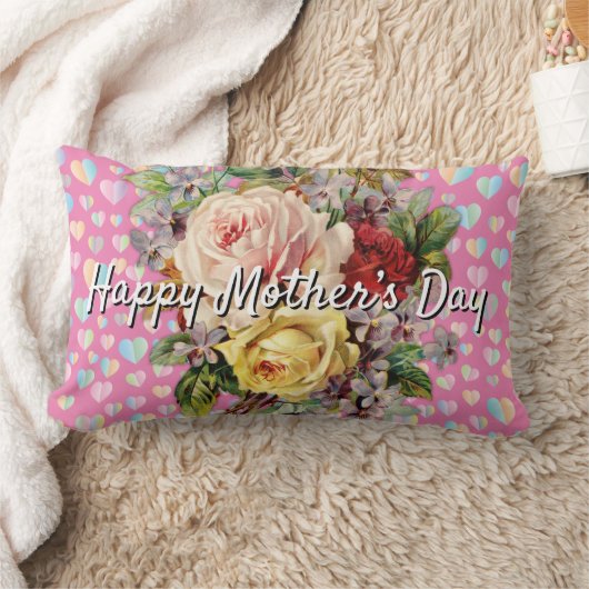Kleurrijk Elegant Moederdag Kussen (Deken)