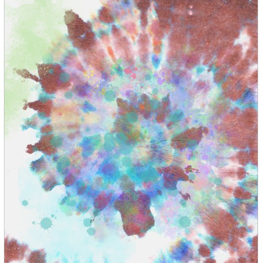 Kleurrijk en bloemig cadeaupapier