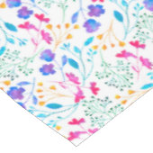 Kleurrijk en helder, wit Patroon Tablecloth Tafelkleed (Gekanteld)