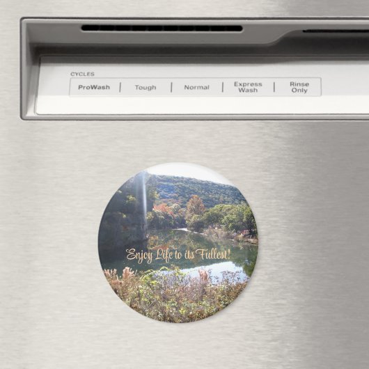 Kleurrijk en Inspirerend, Natuur Scènemagnet Magneet (Insitu (Vaatwasser))