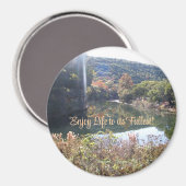 Kleurrijk en Inspirerend, Natuur Scènemagnet Magneet (Voorkant / Achterkant)