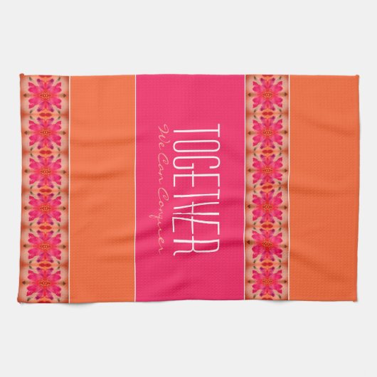 Kleurrijk en inspirerend theedoek (Horizontaal)