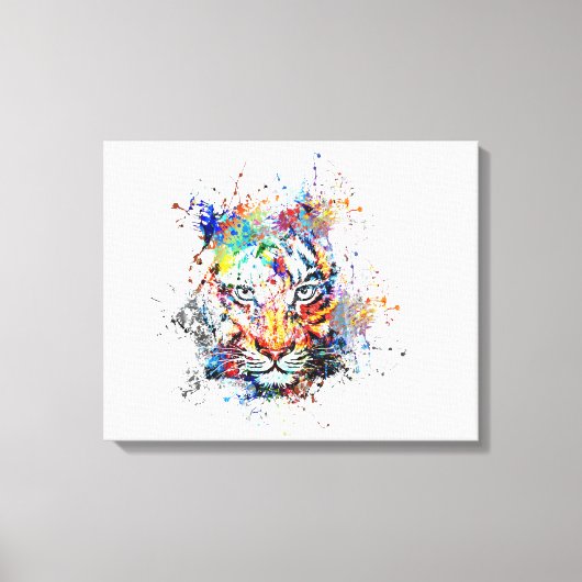 Kleurrijk en opvallend canvas afdruk (Voorkant)
