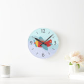 Kleurrijk en schattig vliegtuig voor de kamer van  ronde klok (Huis)