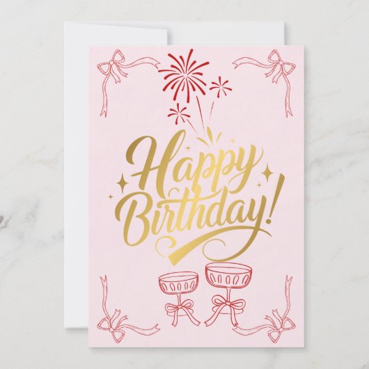 Kleurrijk en strak: geometrische verjaardagskaart kaart (Achterkant)