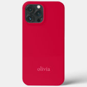 Kleurrijk en vet | Rood en roze Case-Mate iPhone Case (Achterkant)