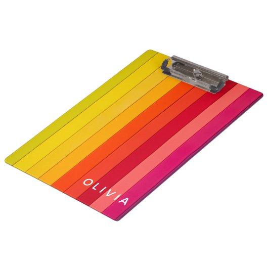 Kleurrijk esthetisch patroon klembord (Gekanteld)
