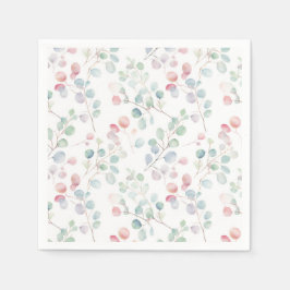 Kleurrijk Eucalyptus Papier Servet