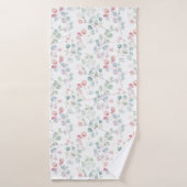 Kleurrijk Eucalyptusblad Badhanddoek (Badhanddoek)