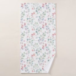 Kleurrijk Eucalyptusblad Badhanddoek