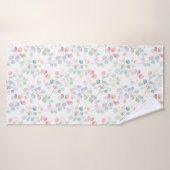 Kleurrijk Eucalyptusblad Badhanddoek (Badhanddoek)