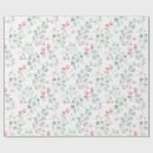 Kleurrijk Eucalyptusblad Cadeaupapier (Vlak)