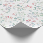 Kleurrijk Eucalyptusblad Cadeaupapier (Hoek)