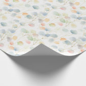 Kleurrijk Eucalyptusblad Cadeaupapier (Hoek)