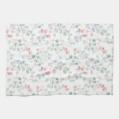 Kleurrijk Eucalyptusblad Theedoek (Horizontaal)