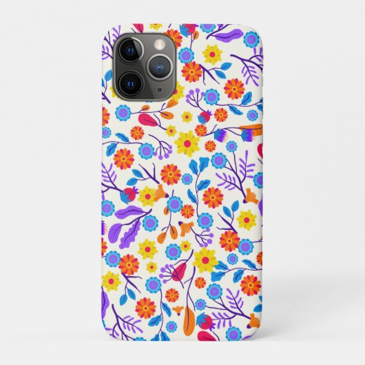 Kleurrijk Exotisch Bloemmotief-23146 Case-Mate iPhone Case (Achterkant)