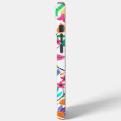 Kleurrijk Exotisch Bloemmotief Case-Mate iPhone Case (Achterkant / Links)