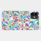 Kleurrijk Exotisch Bloemmotief Case-Mate iPhone Case (Achterkant (horizontaal))