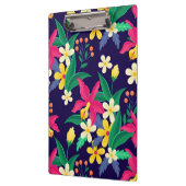 Kleurrijk Exotisch Bloempatroon-23021 Klembord (Links)