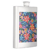 Kleurrijk Exotisch Bloempatroon-68578 Flacon (Rechts)