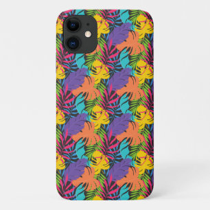 Kleurrijk Exotisch Tropisch Bladeren Patroon-23190 Case-Mate iPhone Case