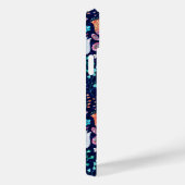 Kleurrijk exotische bloemen en vlinderbloempatroon Case-Mate iPhone case (Achterkant / Rechts)