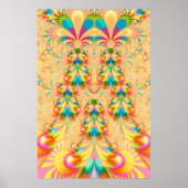 Kleurrijk fansdesign poster (Voorkant)