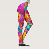 Kleurrijk Fantasielandschap Leggings (Rechts)