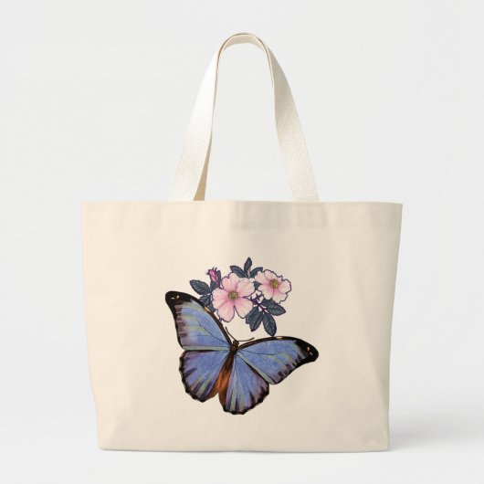 Kleurrijk Fantasy Butterfly-02 Grote Tote Bag (Voorkant)