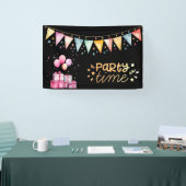 Kleurrijk Feest Spandoek (Beurs)