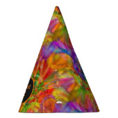 Kleurrijk feestvuurwerk - voeg naam/tekst toe feesthoedjes (Rechts)