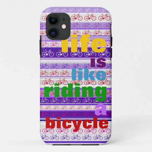 kleurrijk fietsprikkel Case-Mate iPhone case (Achterkant)