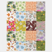 Kleurrijk Fleece Deken (Voorkant)