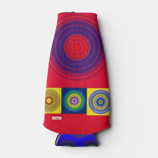 kleurrijk flesjeskoeler (Voorkant)