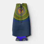 kleurrijk flesjeskoeler (Achterkant)