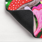 Kleurrijk flessenbos Botanisch Muismat (Hoek)